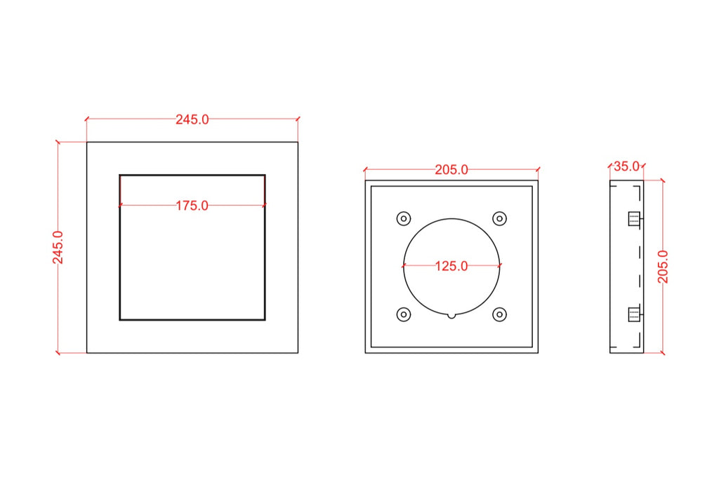 Instalație de tip ascuns pentru ventilare Tip Glet