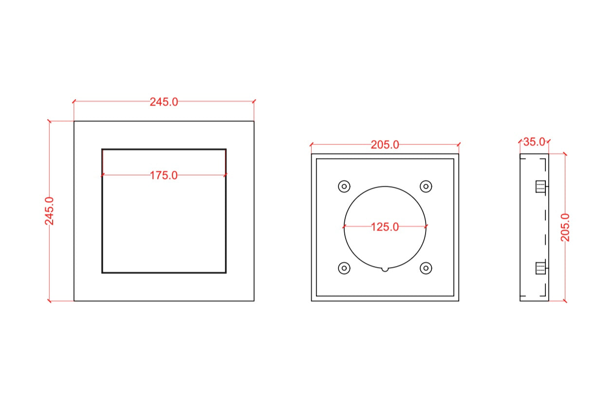 Instalație de tip ascuns pentru ventilare Tip Glet