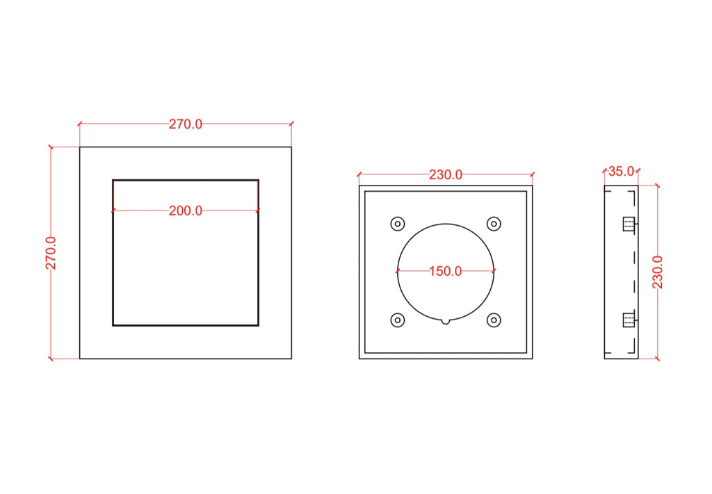 Instalație de tip ascuns pentru ventilare Tip Glet