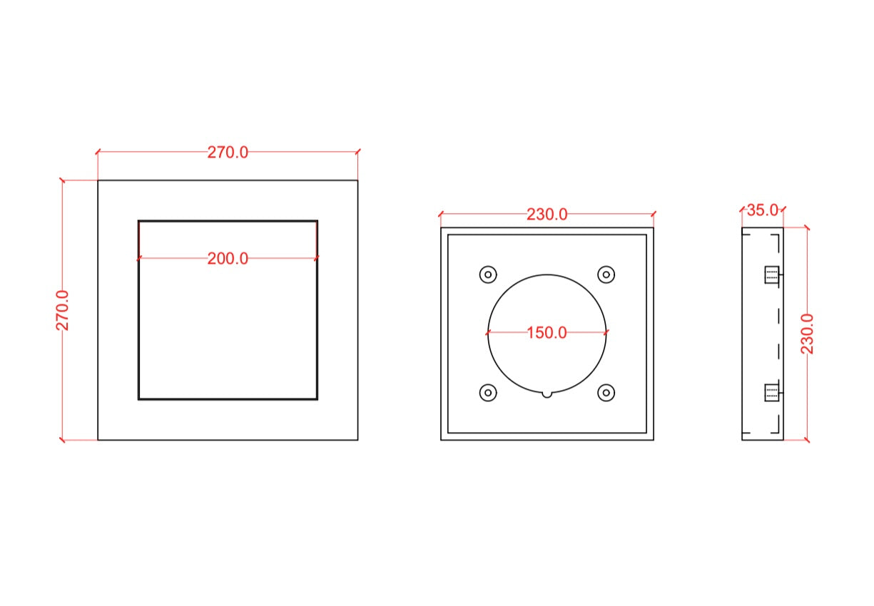 Instalație de tip ascuns pentru ventilare Tip Glet